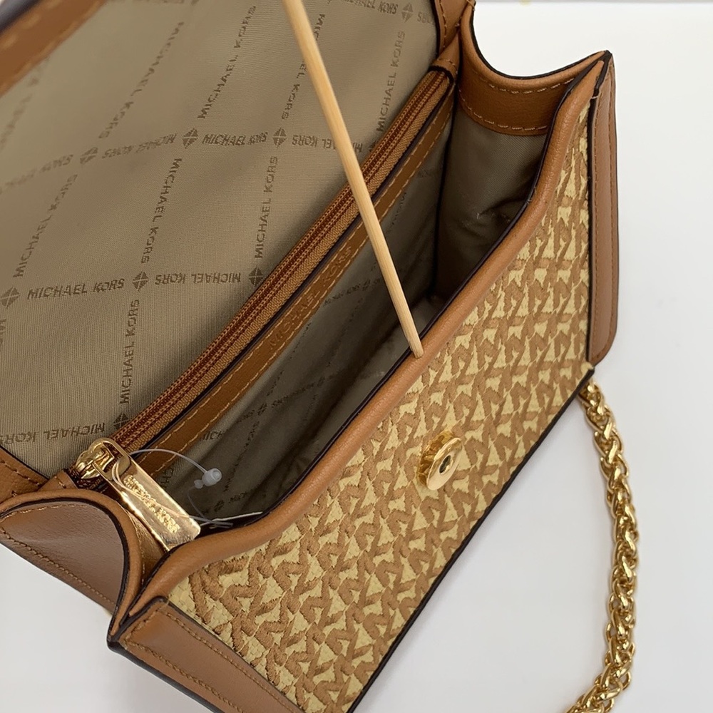 MICHAEL KORS SONIA SMALL SQUARE SHOULDER XBODY - Picture 10 of 16